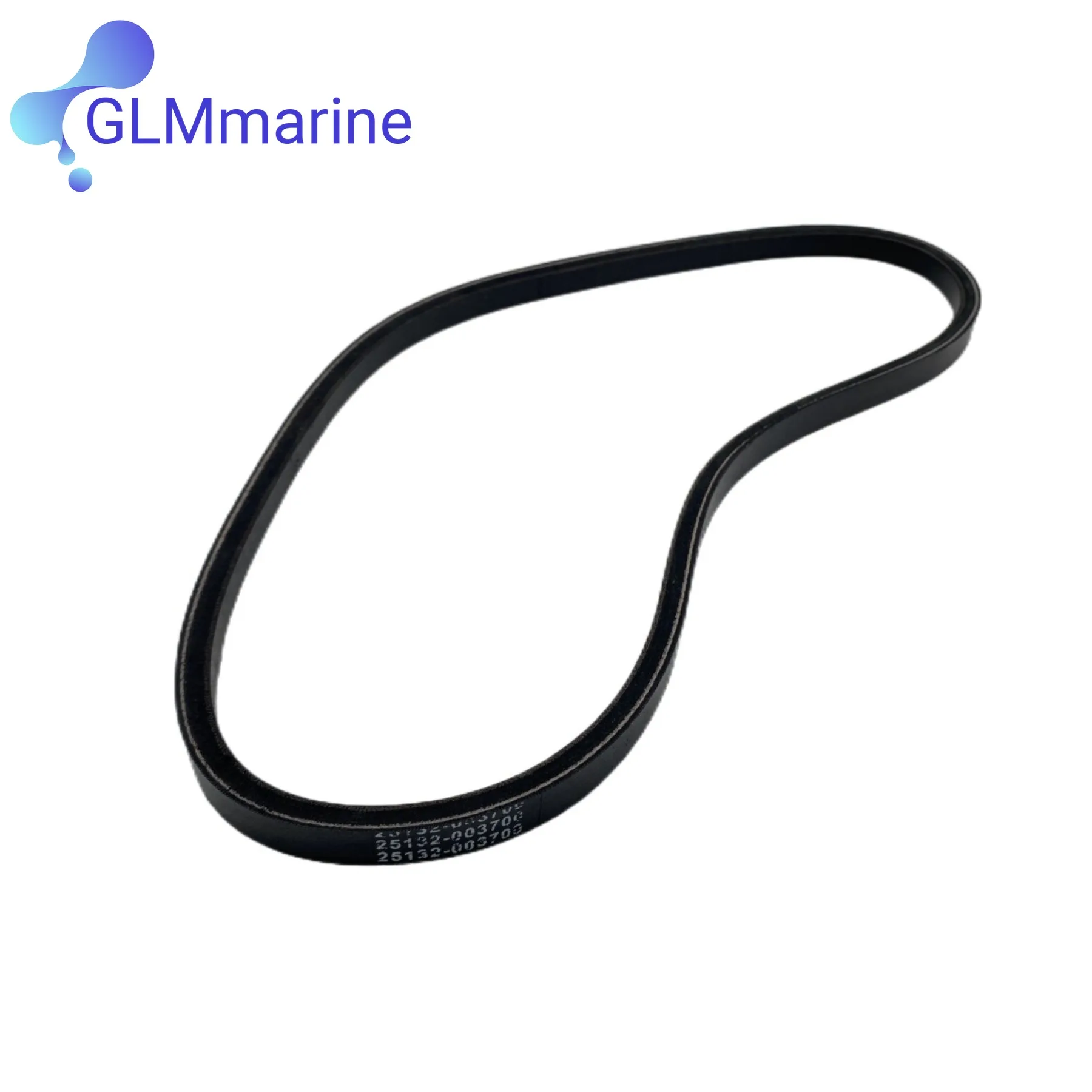 25132-003700 Alternator Belt Compatible with Yanmar Marine 2GM20 3GM30 6KX-GT Inbord Engines Replacement 25132003700 view 5