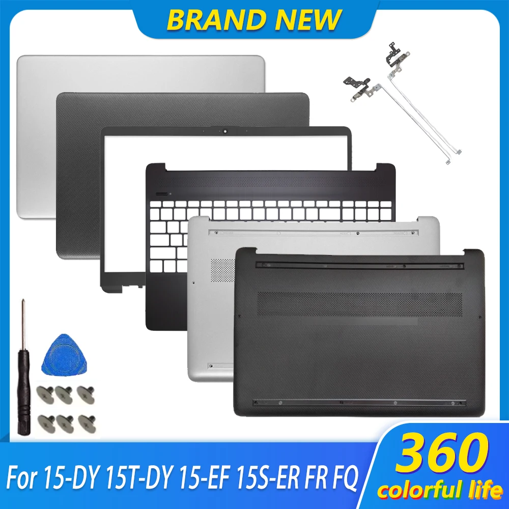 New Case For 15-DY 15T-DY 15-EF 15S-ER FR FQ TPN-Q222 Q230 Laptop LCD Back Top Cover Front Bezel Upper Top Lower Bottom Case