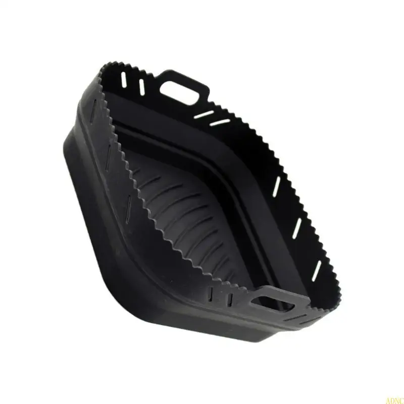 A0NCエアフライヤートレイシリコンディバイダーパッドシリコンバスケットエアフライヤーに最適