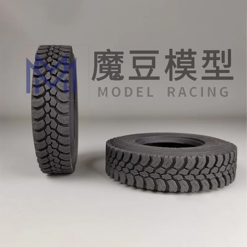 

For 1/14 Iveco Tiangong Tractor Dump Truck with Mud Tire Skin and Mud Head, 85MM Diameter Tire Car DIY Part Scania