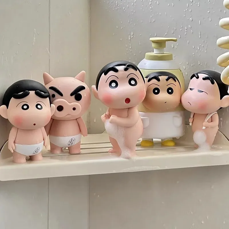 Badestift Shin Chan Niedliche Dekoration Badezimmer Waschbecken Zubehör Heimtextilien High-End Klein und einzigartig