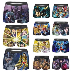 Knights Of The Zodiac:Saint Seiya Underpants Cotton Panties Men's Underwear Ventilate Shorts