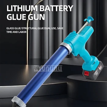 เครื่องผลิตกาวปืนกาวไฟฟ้าแบบชาร์จไฟได้, โครงสร้างกระจกแบบนิ่มและแข็งแบตเตอรี่ลิเธียมใช้งานได้สองวัตถุประสงค์