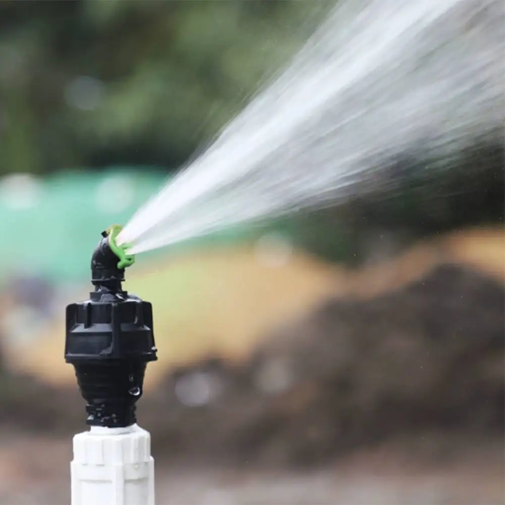 Adjustable Spraying Range Automatic Irrigation Nozzle Flow Rate 0.5-0.7 M Uniform Water Distribution Working Pressure 2.5-3.5kg
