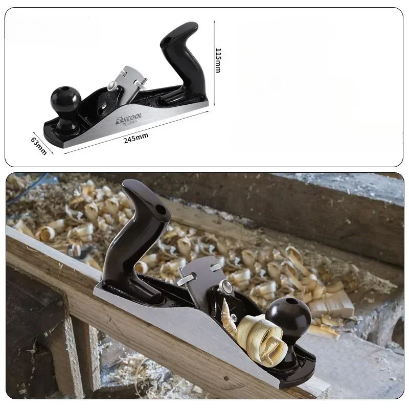 Professional Large Wood Trimming Planer Woodworking Planer European Flat Bottom Carpenter Special Edge Trimming Tool Hand Plane