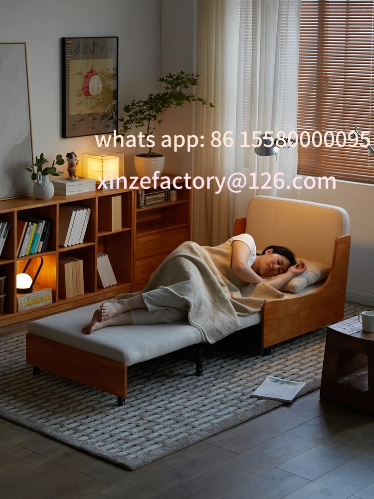 Customizable sofa bed foldable dual purpose pump