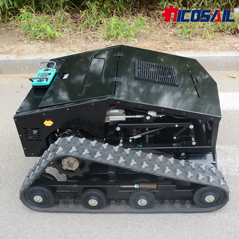 جزازة لاسلكية يتم التحكم فيها عن بعد، رعاية فعالة في العشب، مصنوعة من جزازة العشب الكهربائية البسيطة