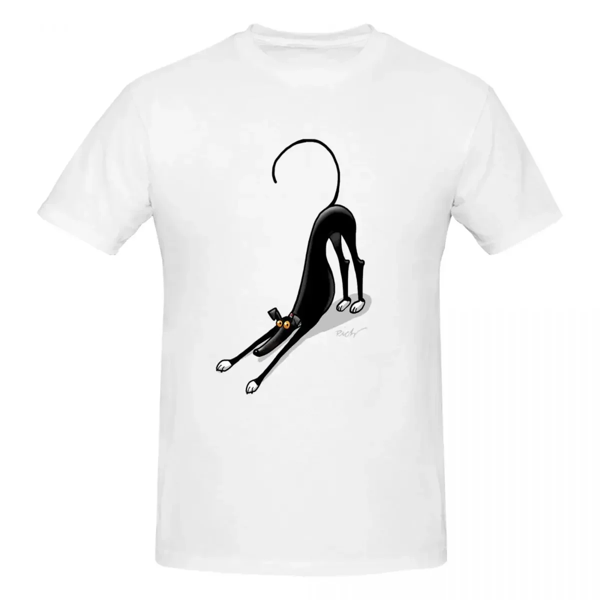 

Bowdown Hound 100% Cotton T-shirt Men's Funny T Shirts Men crew Neck Short Sleeve S-6XL