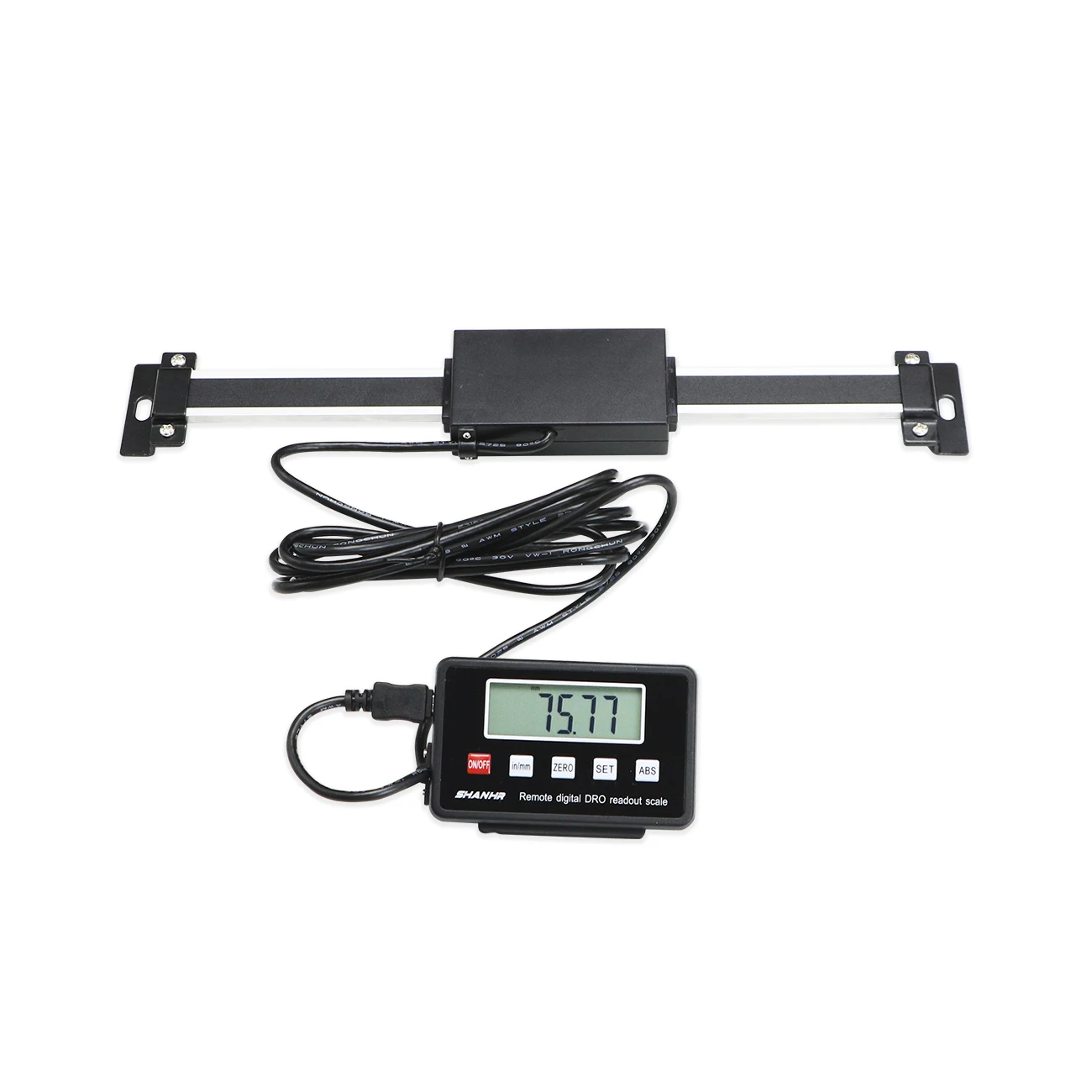 SHANHR lecture numérique linéaire 0-150mm/0-6 pouces précis numérique LCD lecture numérique tour échelle linéaire pour fraisesuses