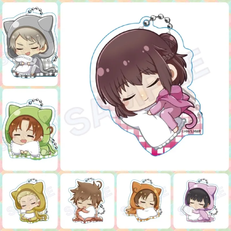 Hetalia: Axis Powers ANIME An Adorable Acrylic Figure Keychain Bag Charms Backpack Pendant Friends Gifts Car Pendant