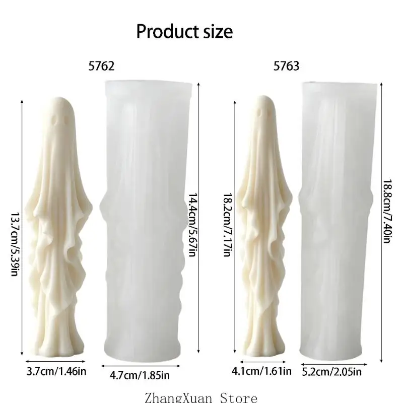 Flexibles Figuren-Silikon-Gießwerkzeug für Epoxidharz-Gips-handgemachte Dekoration 3XUF – Detail 6