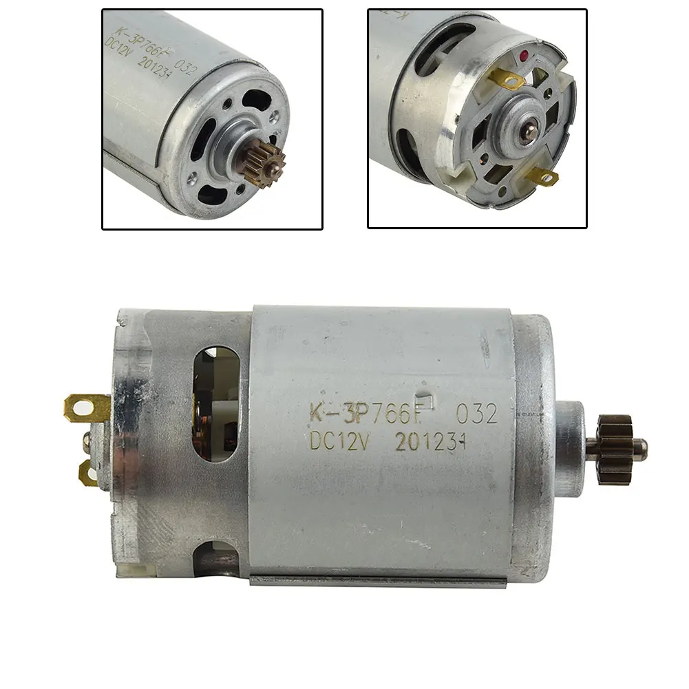 For Bosch 12-2-LI 120-LI RS-550VC-8518 Motor 12V 13 Tooth Metal Replacement Part For Cordless Drill Power Tool Accessory