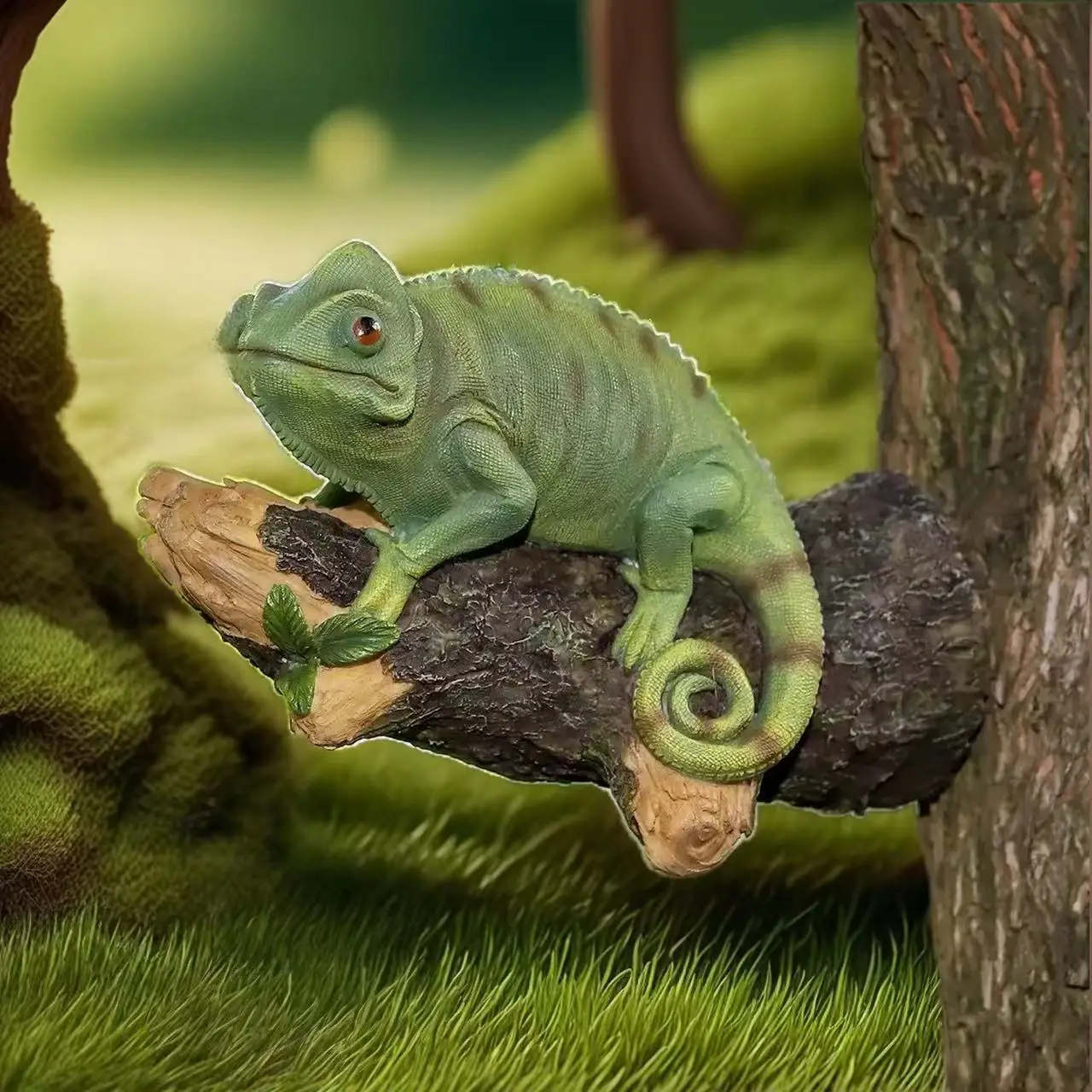 

2025 Hars Chameleon Wall Art - DIY 3D Sculpture for Garden & Home, Outdoor Lizard Decor, Unique Office Ornament & Tree Accent