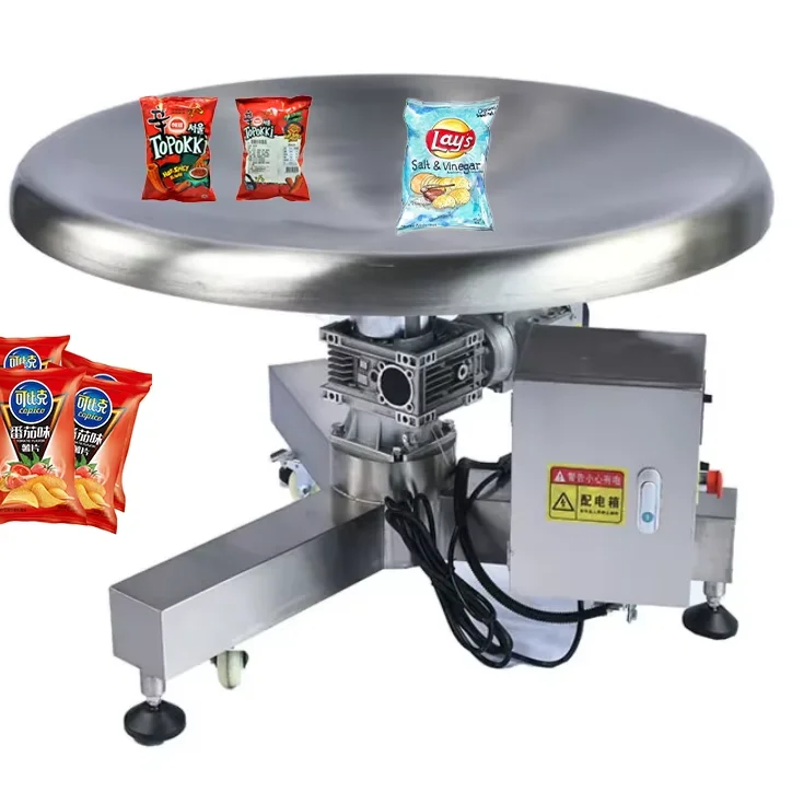 Stainless Steel Turntable for Food Factory Processing Automatic Rotary Packing Lines