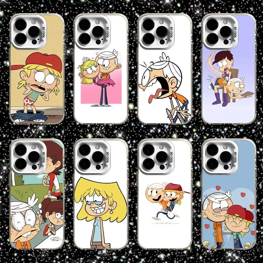 

The L-Louds H-House Phone Case For iPhone 16,15,14,13,12,11,Pro,XS,Max,Plus,Mini,SE White Candy Matte Shockproof Cover