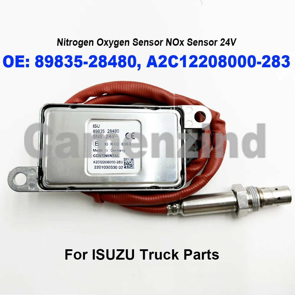 

89835-28480 A2C12208000-283 8983528480 89835 28480 Nitrogen Oxygen Sensor 24V Nox Sensor For ISUZU Truck Parts High Quality