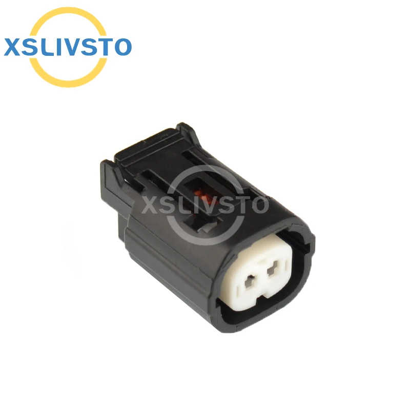 1 Set 2 Pin Auto Waterproof Connector Car Battery Capacitor Resistance Protector Plug MG644146 For Hyundai Sonata Tucson