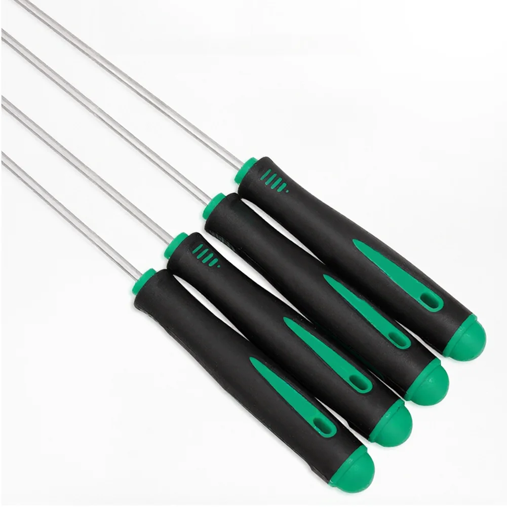 12Pcs Hook and Pick Screwdriver Kit for Car Oil Seal O Ring Removal Stainless Steel 168mm Non Slip Grip for Precision Tasks