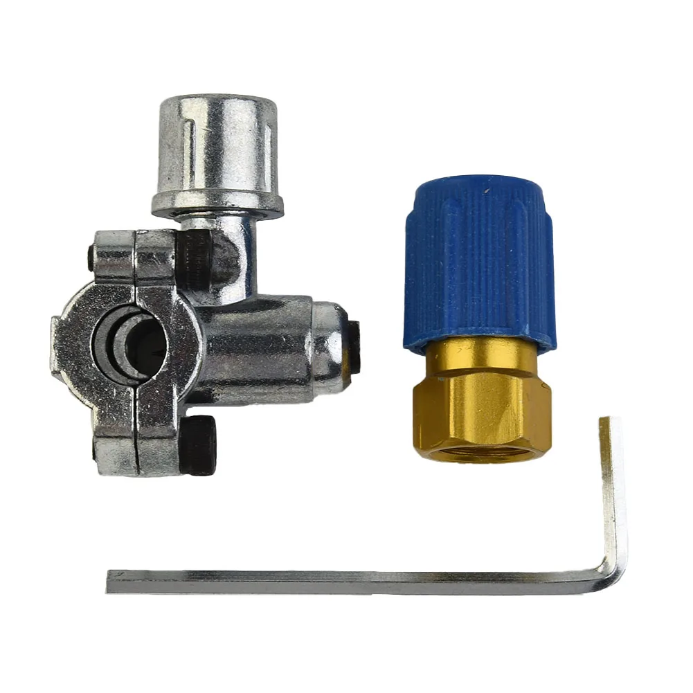 

3Pcs Car A/C Retrofit Valve & BPV31 Piercing Tap Kit Automotive Retrofit Valve With Dust Cap For R12/R22 R134A AP4502525 BPV31D