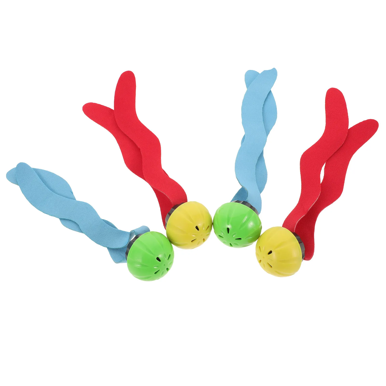 4Pcs Diving Seagrass Pool Floating Set Kids Swimming Game Accessories Fun Play Pool Diving Toys Dive Toy