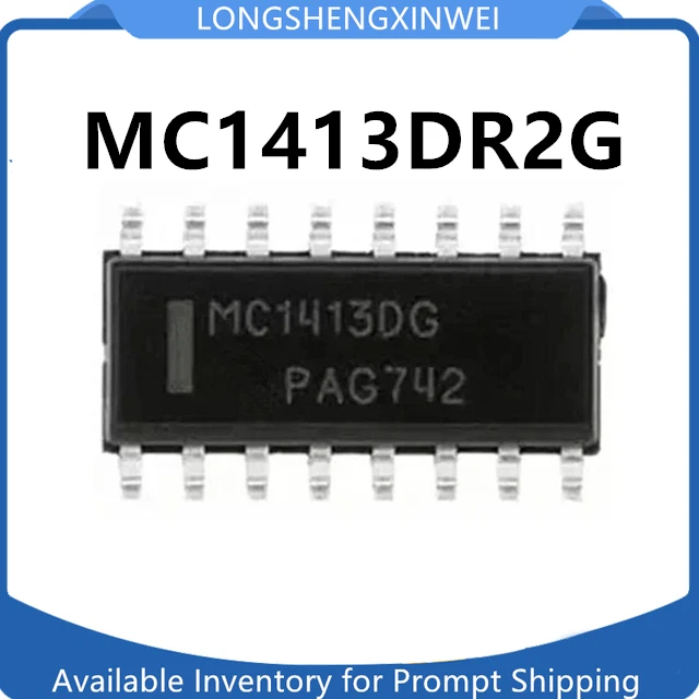 1PCS New Original MC1413DR2G SMT SOP --16 Driver Chip Receiver IC MC1413DG in Stock