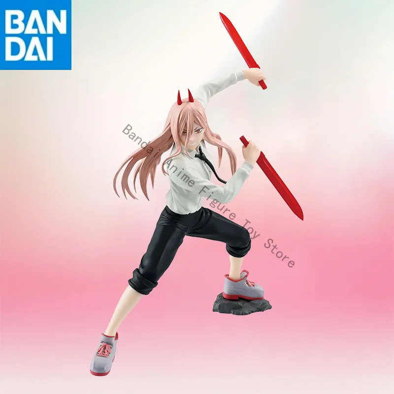 Auf Lager Original Original BANDAI NAMCO BANPRESTO CHAINSAW MAN VIBRATION STARS POWER PVC Figur Modell Sammler Figur Spielzeug Geschenk