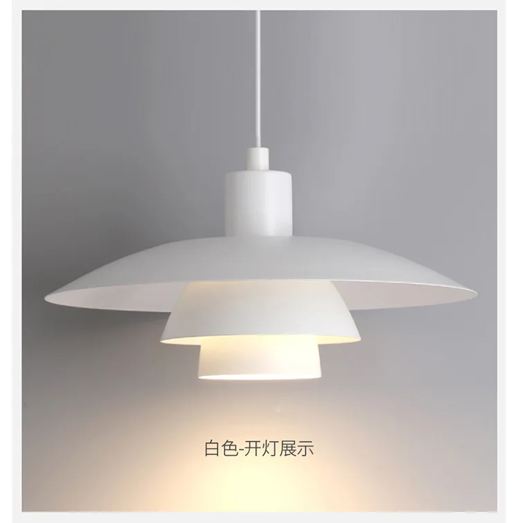 

Danish Design LED Art Pendant Light Multicolor Umbrella Hanging Chandelier Living Dining Room Restaurant Lustre Pendant Lamp
