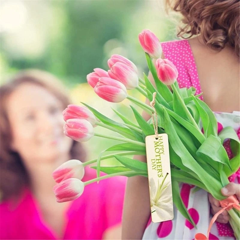 북마크를위한 미완성 목재 북마크 슬라이스 수제 아트 크래프트 그림