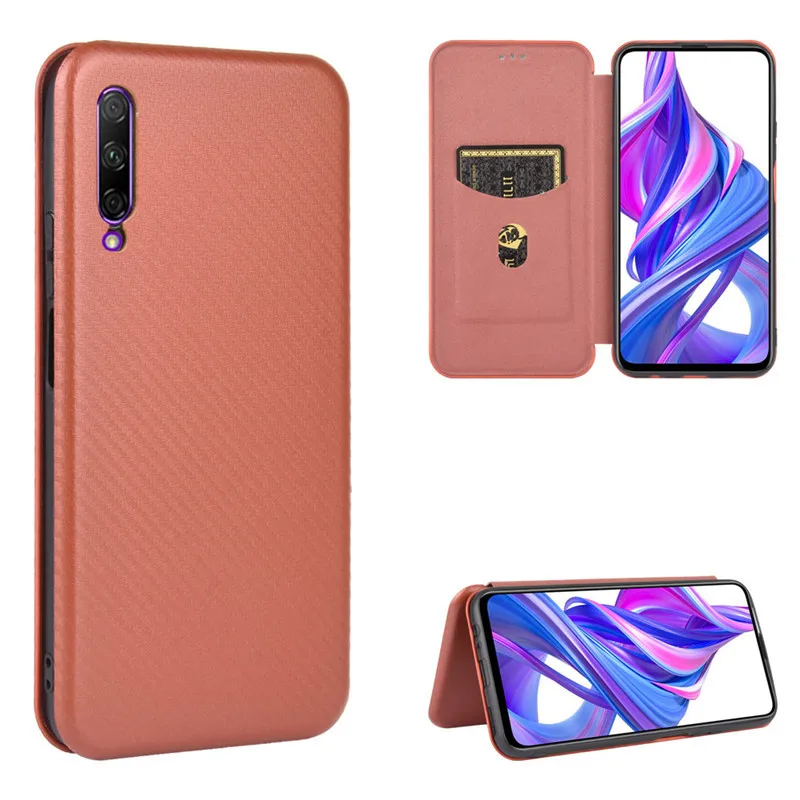 

For Huawei Y9S Leather Flip Book Case For Huawei P smart Pro2019 Fusion Cover Capa Funda coque