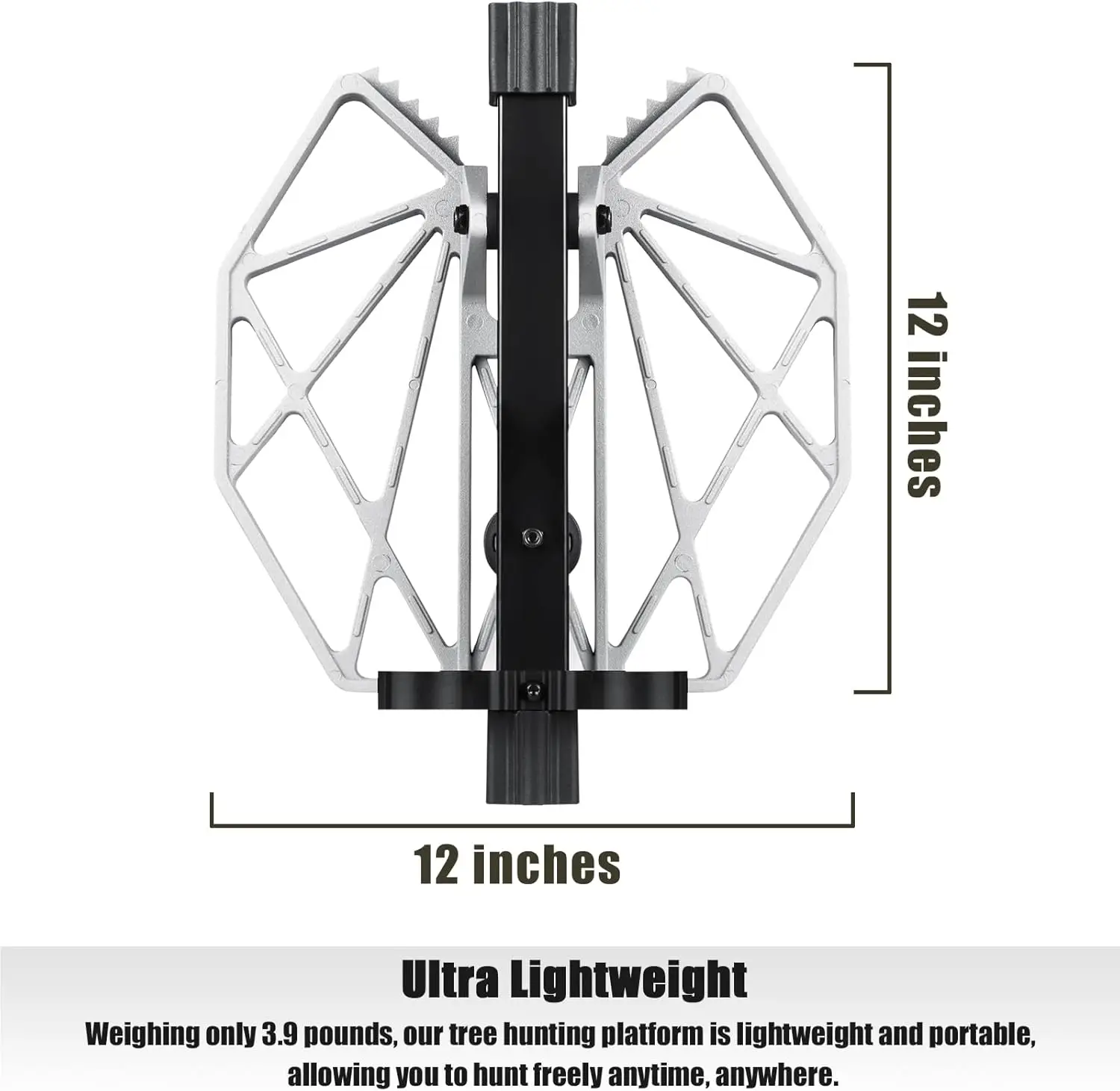 Saddle Hunting Platform And Hunting Saddle The Gen 2, Ultra Comfortable Padded Seat, Lightweight Treestands Accessories For