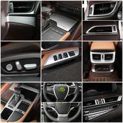 For Lexus ES ES200 ES250 ES300 ES350 2018 2022 Auto Interior Central Control Modify Frame Cover Trim Inner Part Styling Refit