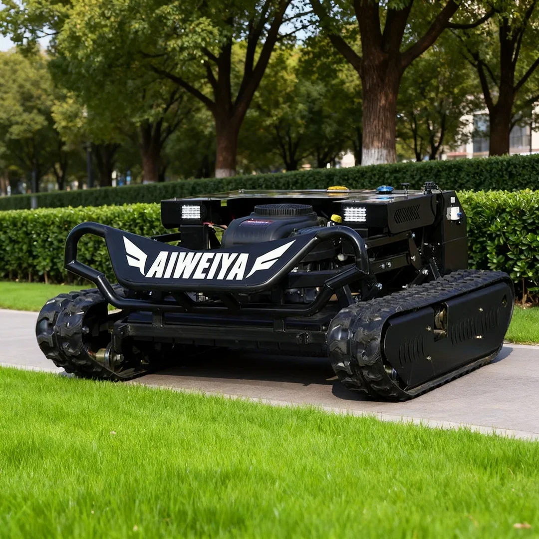 

Customized Remote Control Tank Flail Lawn Mower EPA Euro V Certified High Power Engine All-Terrain for Yard Lawn Orchard Farm