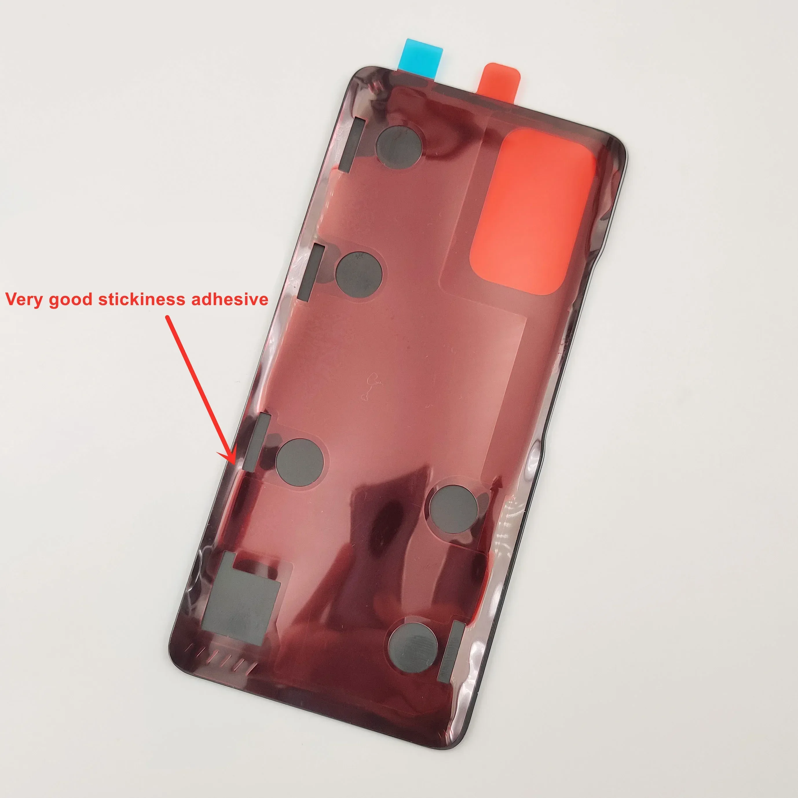 Glass Back Lid Door For Xiaomi Redmi Note 10 Pro / Max Hard Battery Cover Rear Housing Panel Case + Sticker Adhesive Glue