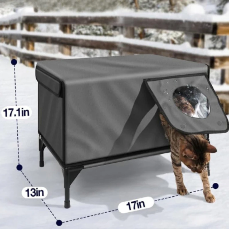 

Heating Insulation Cat Litter Waterproof Foldable Cat Delivery Room Pet House Reliable Bearing Capacity Pet Products