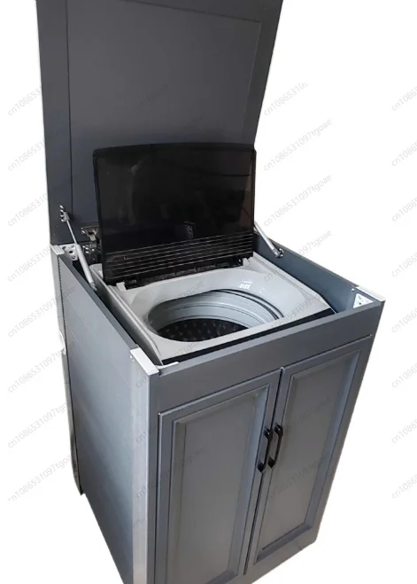 M Aluminum Waterproof Sunscreen Drum Pulsator Flip Cover Washing Machine Combination Cabinet, Balcony Protective Cover