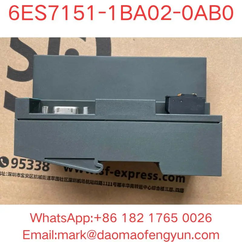 6ES7151-1BA02-0AB0 Used Tested OK In Good Condition SIMATIC DP, Interface module IM151-1 High Feature f. ET200S