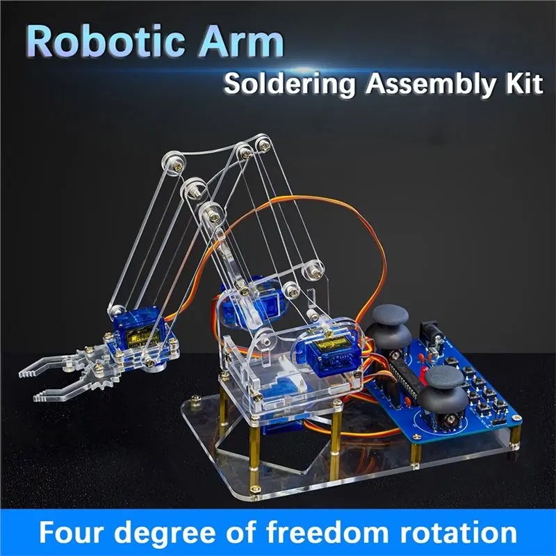 kit-di-saldatura-robotico-fai-da-te-aa60-componenti-didattici-stem-per-arduino-kit-di-assemblaggio-4dof