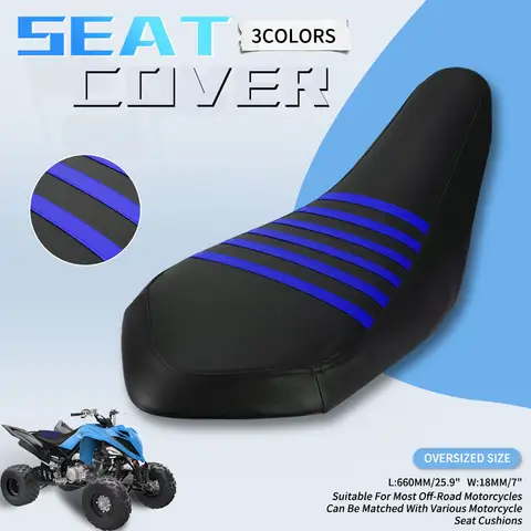 Motorcycle Accessories Seat Cover Anti-Slip Waterproof PVC Protection For Yamaha Raptor700 Raptor YFM 700 700R Raptor700R YFM700