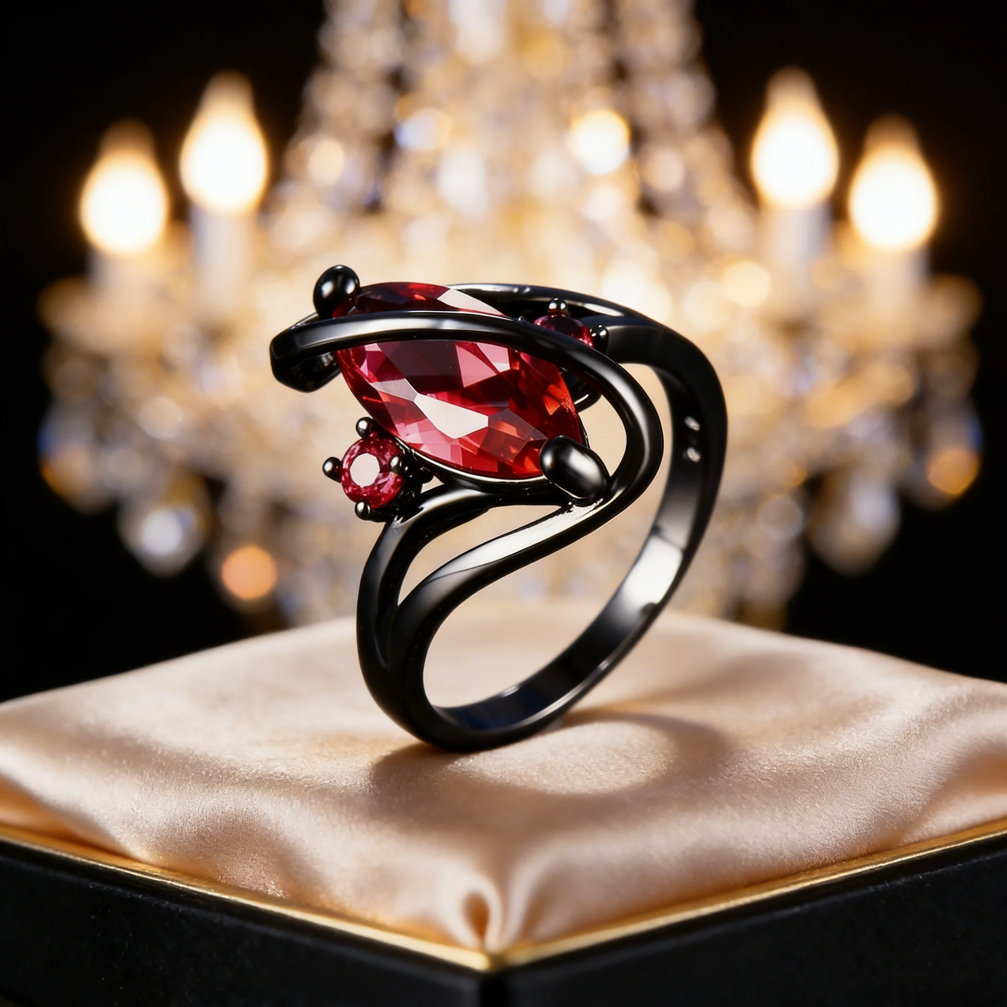 Horse Eye Cubic Zirconia Ring for Women,Elegant Vintage Jewelry,Valentine Wedding Anniversary Finger Ring Gift for Girlfried