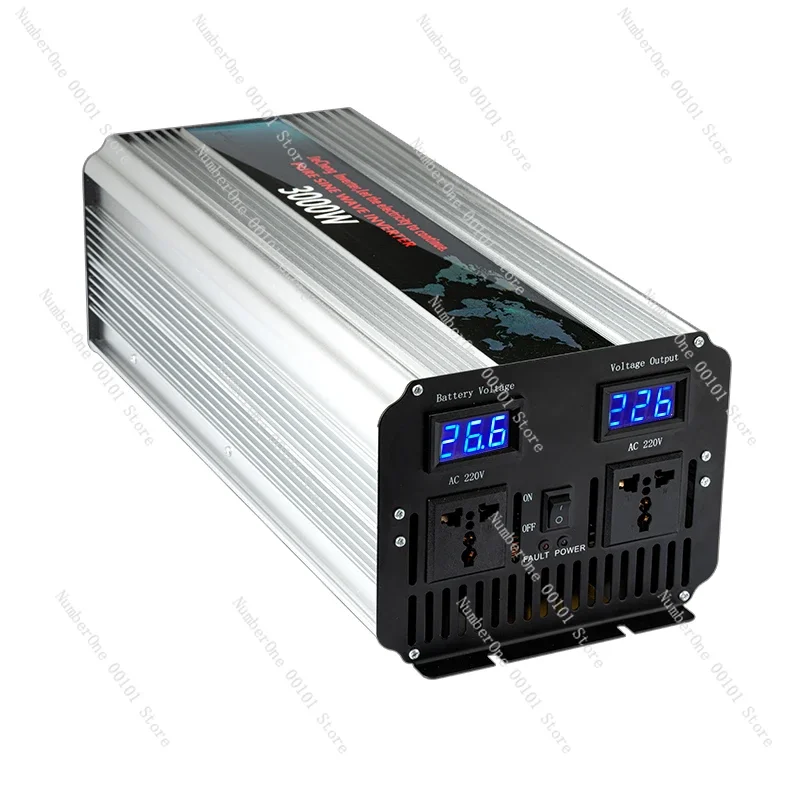 

Pure sine wave inverter 12V24V48V60V72 to 220V truck load high-power electric battery conversion~