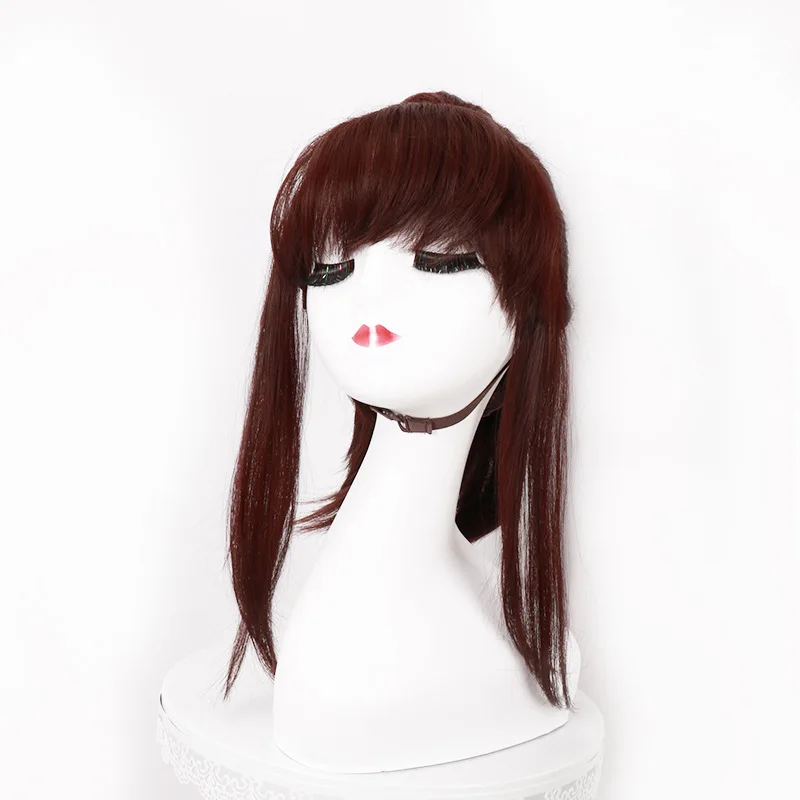 Ataque ao titã sasha braus vermelho marrom anime peruca cosplay