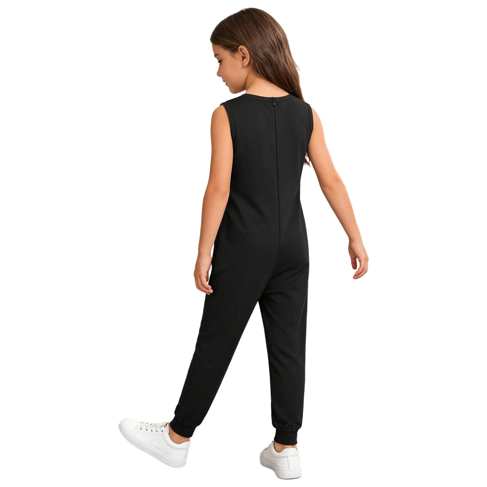 Special Needs Adaptive Clothing for Children Long Sleeve Full Length Back Zipper Solid Color Jumpsuit Boys Girl Sleepwear 2