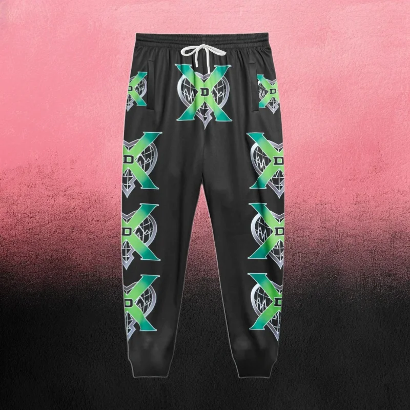 Modische Hosen aus elastischem Stoff für Herren und Damen, Bret Hart Royal Rumble Hitman Hosen, atmungsaktiv, schnelltrocknend. – Detail 8