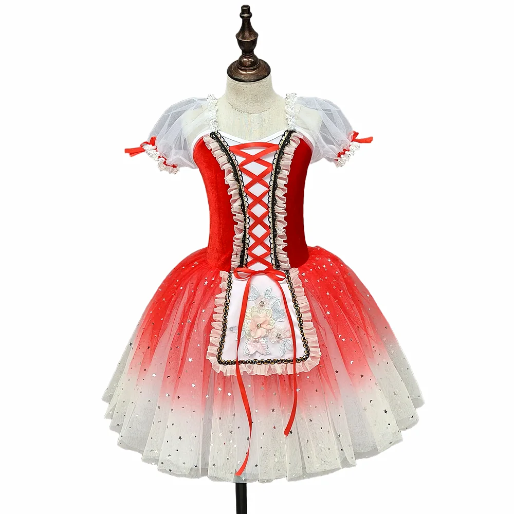 

Children's ballet skirt girls' dance skirt campus dance programs ballet dancer costumes stage collective performance costumes