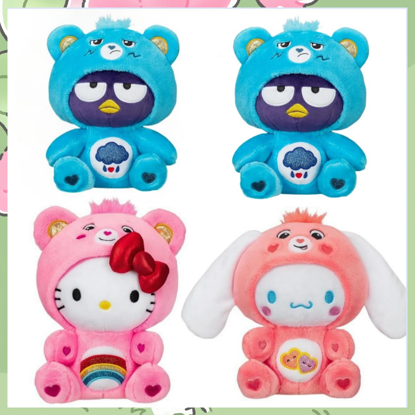 

Плюшевый мишка Hello Kitty, как Cheer Bear, как Grumpy Bear, розовый, мягкий, обнимаемый, лучше всего подходит для девочек и мальчиков, коллекционные подарки
