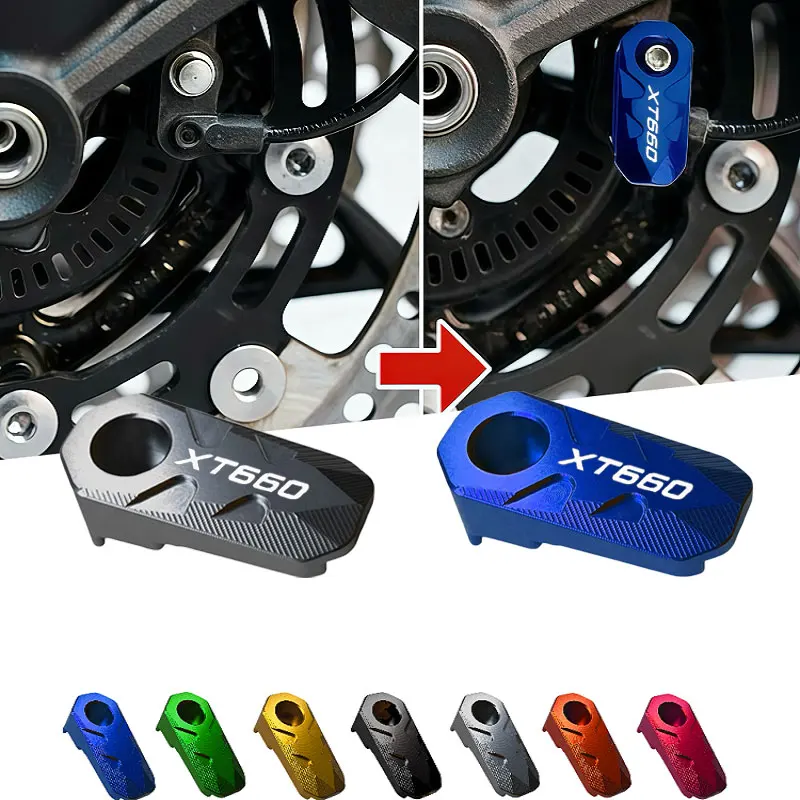 FOR YAMAHA XT660 X R Z XT660X XT660R XT660Z 2004-2026 Motorcycle Parts,Aluminum Alloy ABS Sensor Protective Shell,Sensor Guard