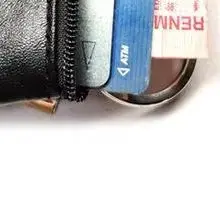 

Men Women Card Coin Key Soft Holder Zip Leather Wallet Pouch Bag Purse Gift New Fashion Black Mini Coin Holders