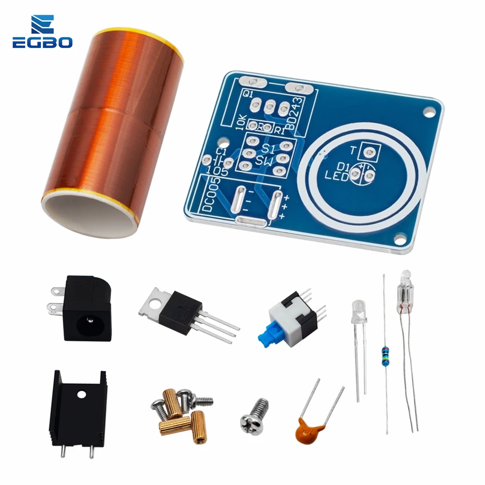 1 ~ 10 قطعة EGBO BD243 مجموعة لفائف تسلا الصغيرة الدعائم السحرية لتقوم بها بنفسك أجزاء أضواء فارغة التكنولوجيا لتقوم بها بنفسك الالكترونيات BD243C