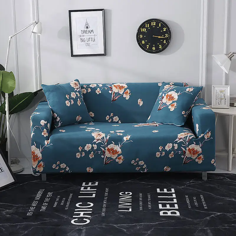 s-emiga floral printed sofa covers for living room elastic stretch slipcover sectional corner sofa covers 1/2/3/4-seater