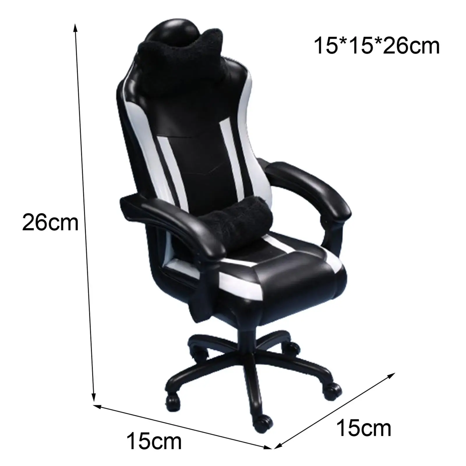 1/6 Miniature Gaming Chair for 12 inch Male Action Figures Body Doll